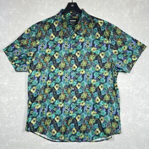 Bonobos Riviera Short Sleeve Shirt Wilderness Floral Short Sleeve Men’s XL